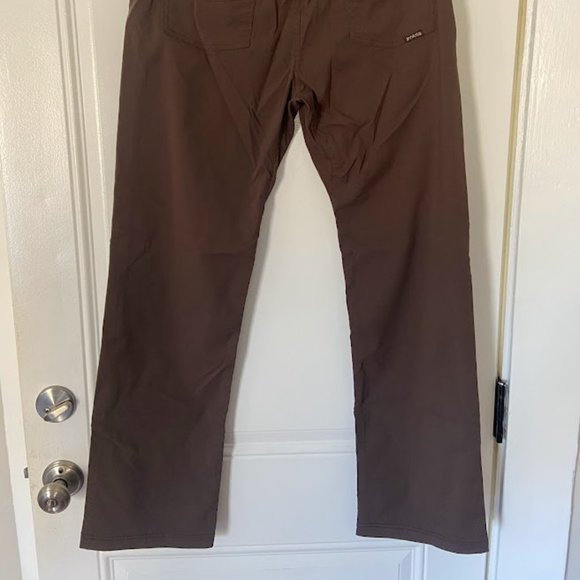 Dark Brown Prana pants, 34x32 - Picture 2 of 5
